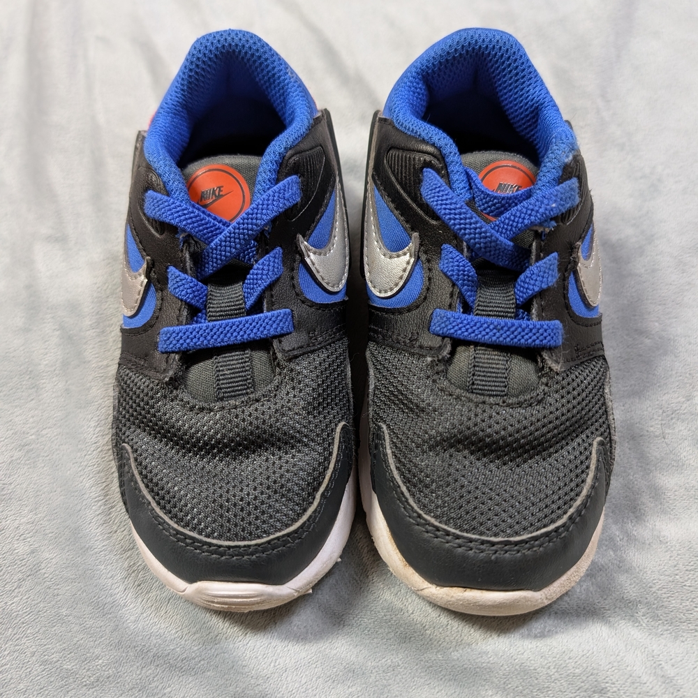 Nike Kids Black and Blue Sneakers